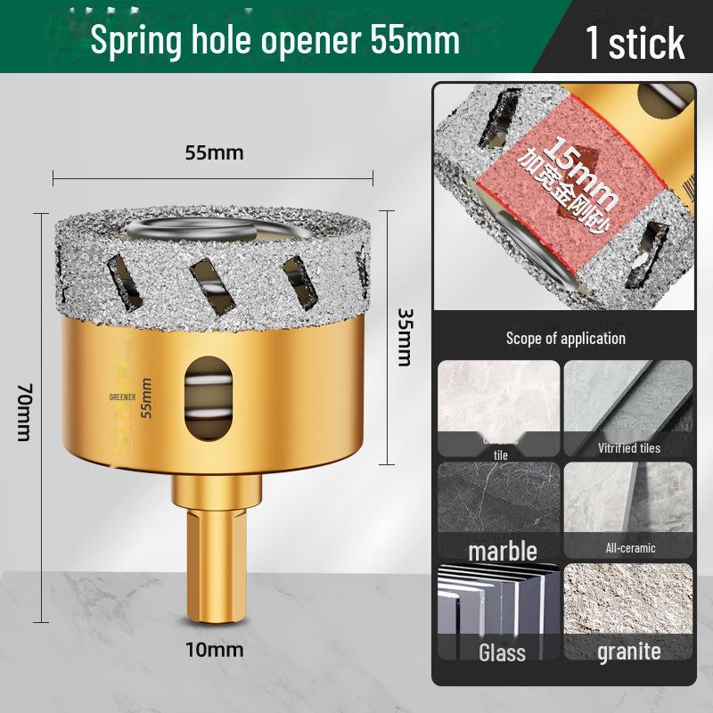 Green Forest Ceramic and Glass Tile Drill Bit