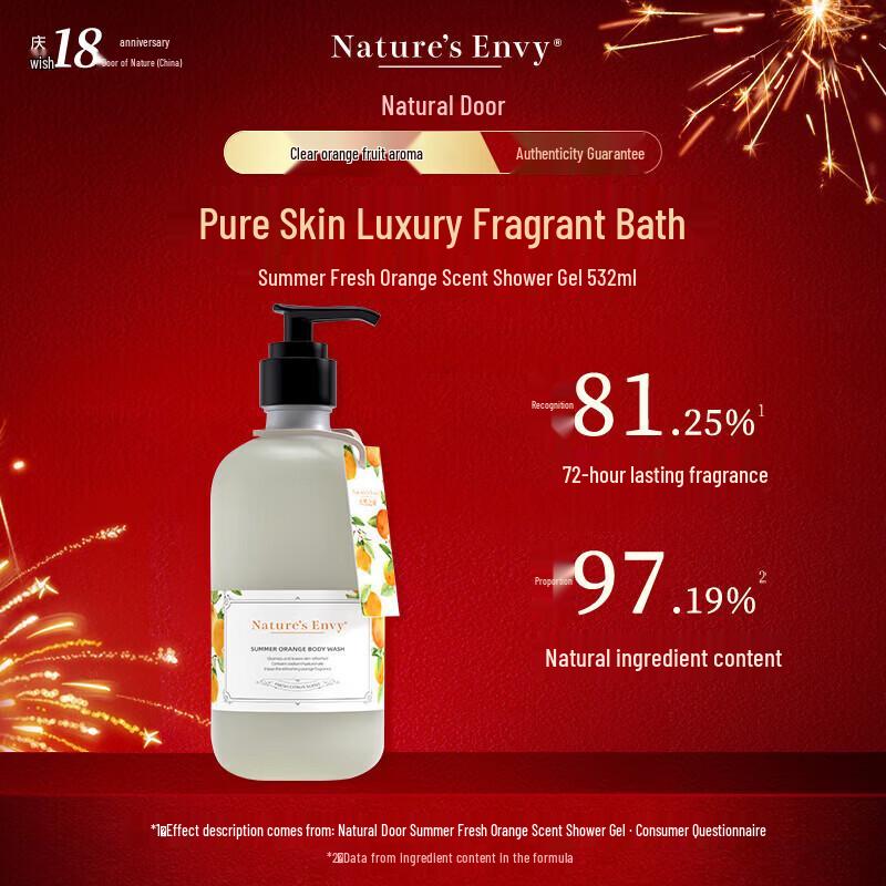 Jason Natural Summer Orange Scented Shower Gel