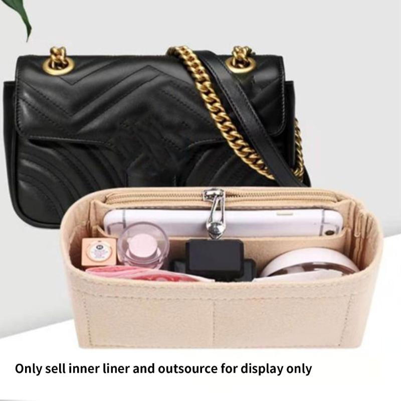Versatile Insert Bag Handbag Tote Bag Felt Insert Bag Organizer Women Makeup Pouch Purse Organizer Insert Bag in Bag