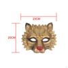 Half Face PU Foam Novelty for Halloween Adult Carnival Party