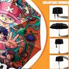 Custom Name Personalized ONE PIECE Print Umbrella, Auto Open Close, 8‑Rib Sturdy Frame, Commute Camping Hiking Use, Birthday Gift