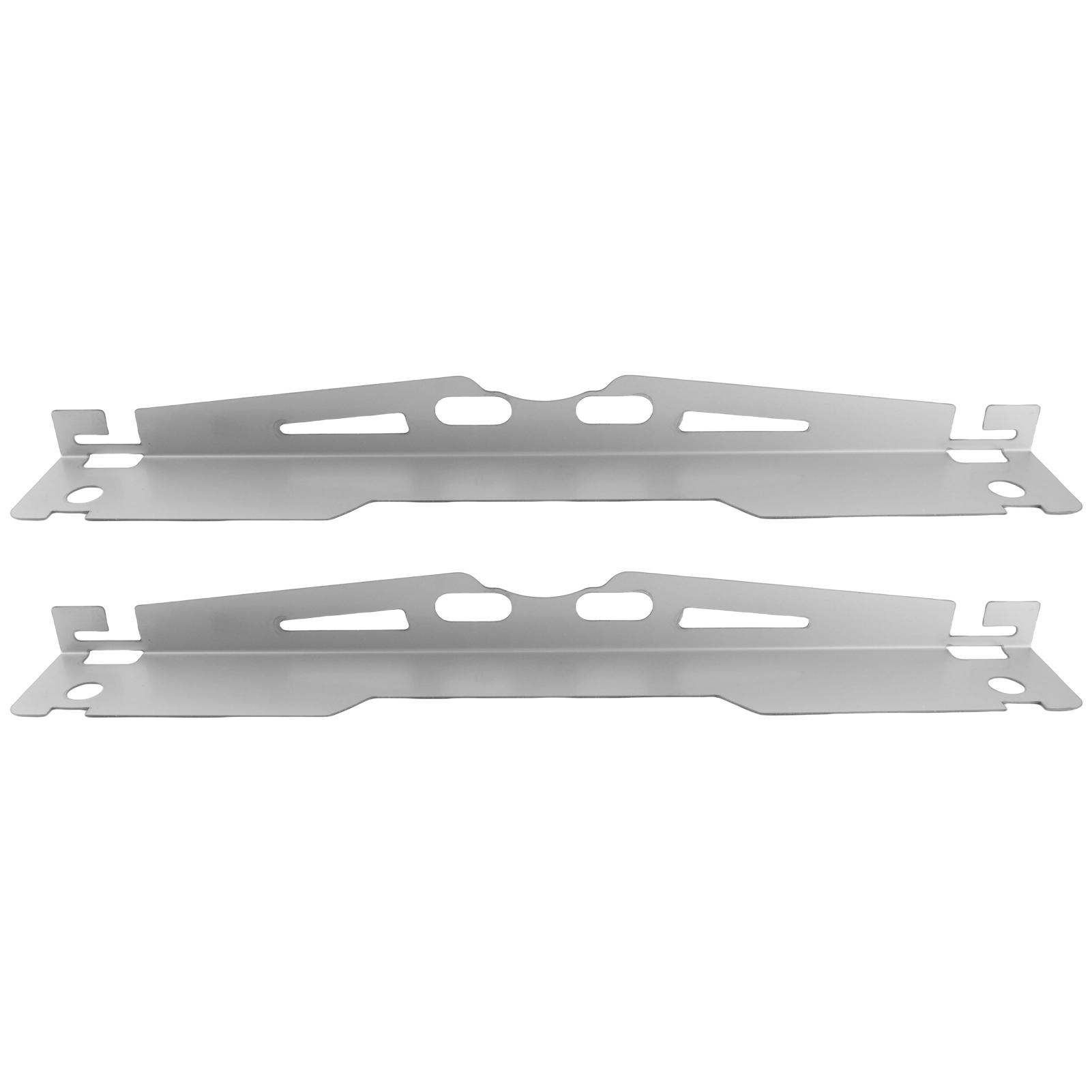 

2 шт. Пластины для регулировки схождения колес, Сверхпрочный комплект инструментов для автомобильной регулировки из нержавеющей стали с подвесными отверстиями для Silver серебряный