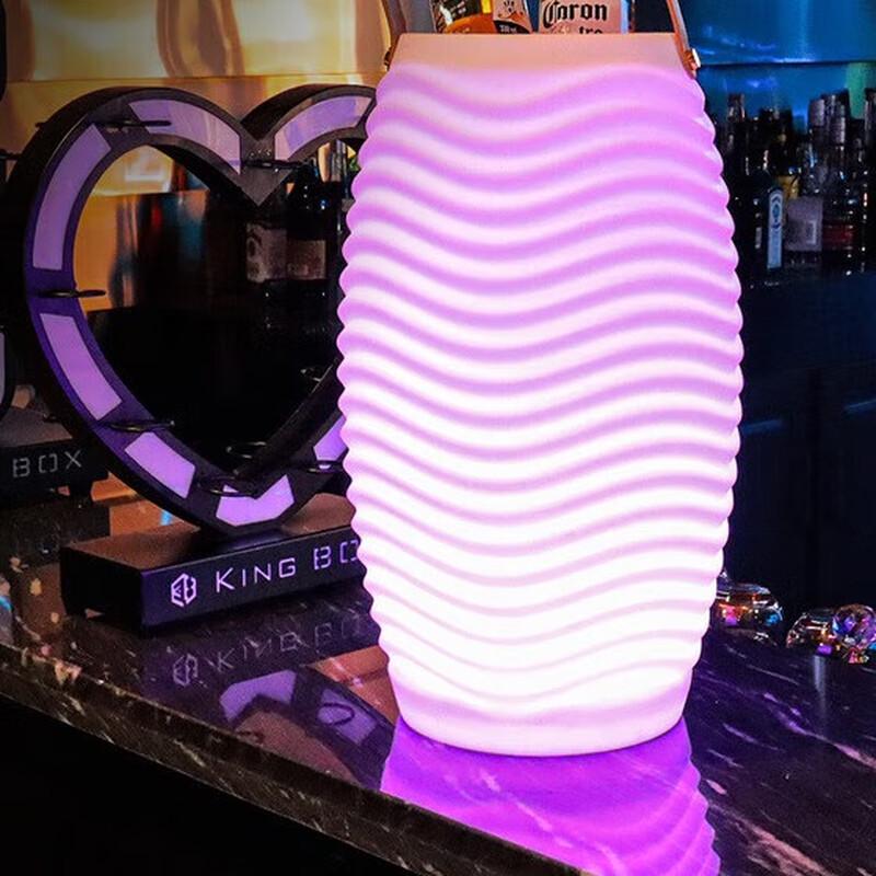 Portable LED Luminous Ice Bucket Bluetooth Speaker