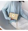 SCIONE Net Red Small Bag 2020 Women Messenger Bag Straw Woven Bag Small Square Bag Shoulder Bag