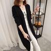 Autumn Winter Knitted Sweater Women Long Cardigan Korean Fashion Female Cardigans Long Sleeve Women Coat Jacket Ladies Outerwear