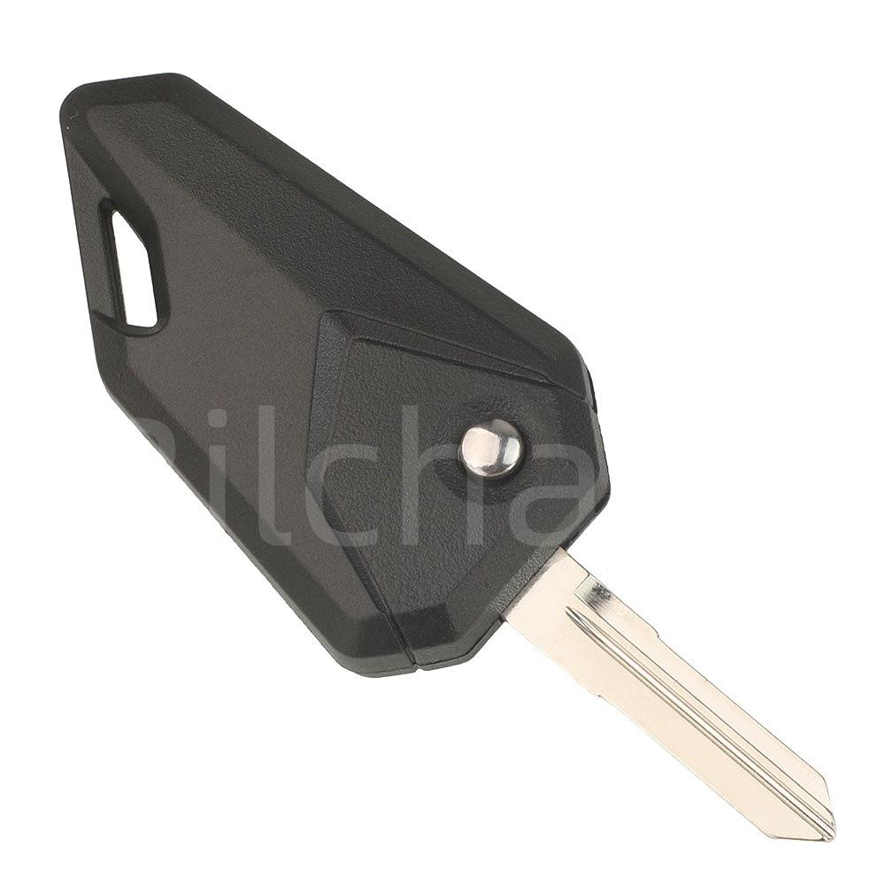 Outer Key Shell for Folding Keys: Ideal for Modifying Older Honda, Yamaha, Suzuki Motorcycles