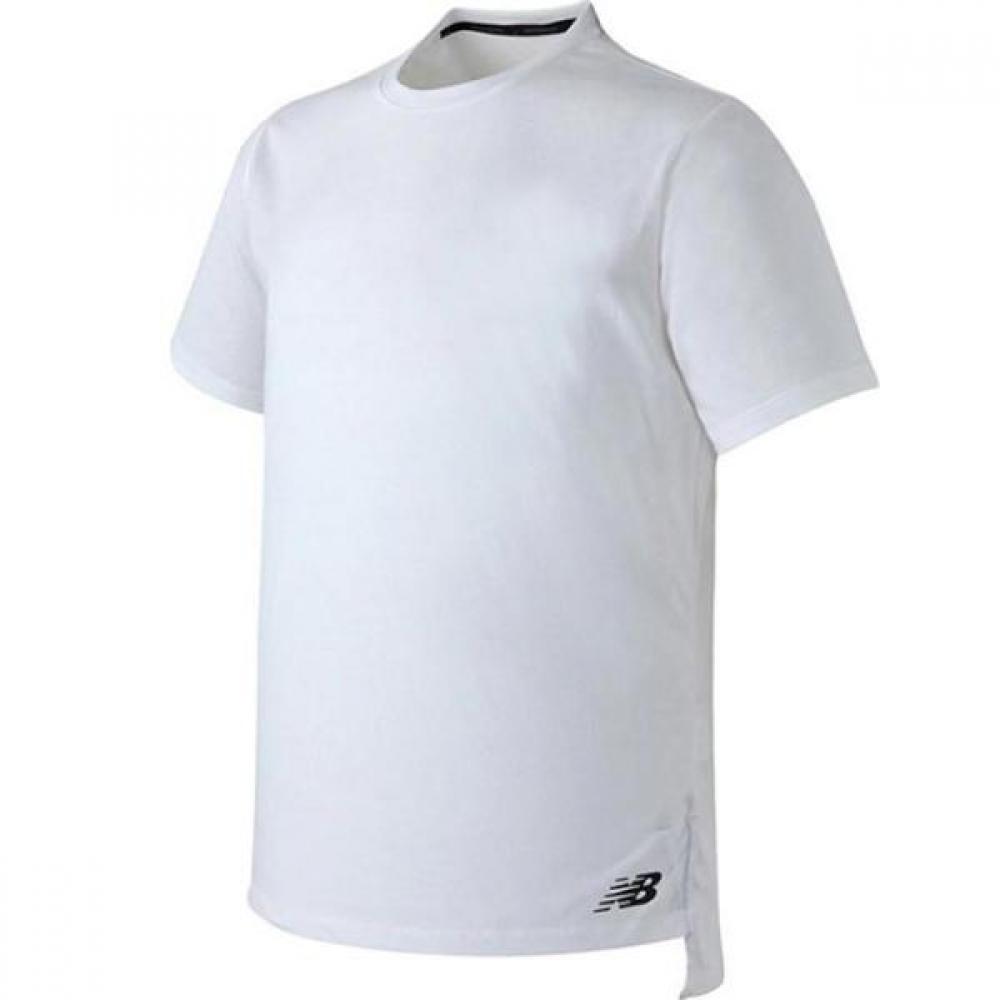 

New Balance Amt01055 Футболка с короткими рукавами Uni Rwt white (95)