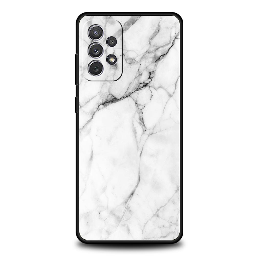 Marble Fashion Case for Samsung A57 A37 A51 A71 A21S A17 A11 A15 A25 A41 A23 A33 A53 A73 A07 A05S A13 A35 A55 5G Cover
