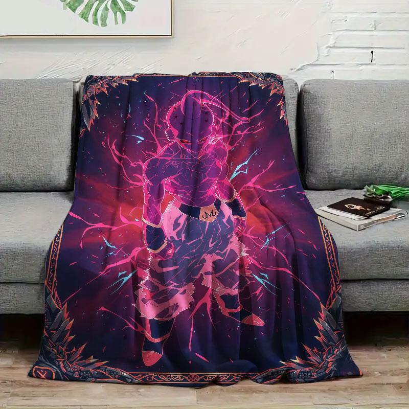 

1Pc BloodyMonster Print Flannel Blanket, High quality Comfortable for All Seasons, Home Decor, Warmth and Comfort, Perfect for Christmas Gifts 80cm x 120cm
