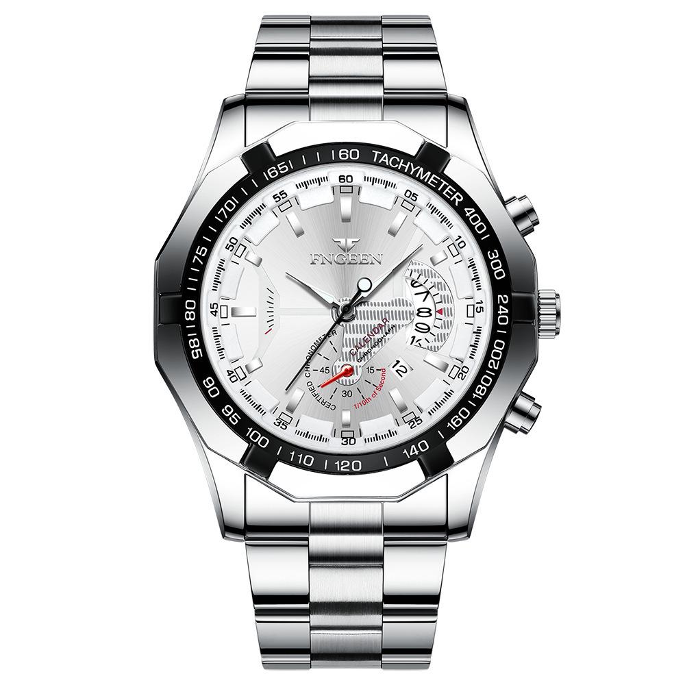 Fenzun Men s Luminous Calendar Fashion Watch - Trendy Business Edition