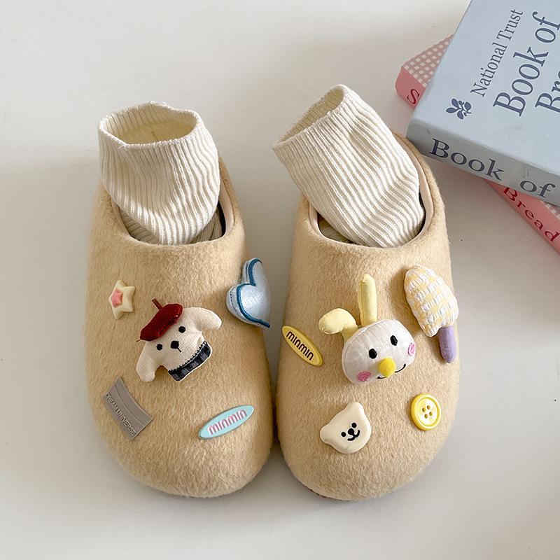 

Милые розовые мультяшные шлепанцы с толстой подошвой и закрытым носком для женской уличной обуви 2025 новые увеличивающие рост биркенштоки на одной педали 40 светло-желтого