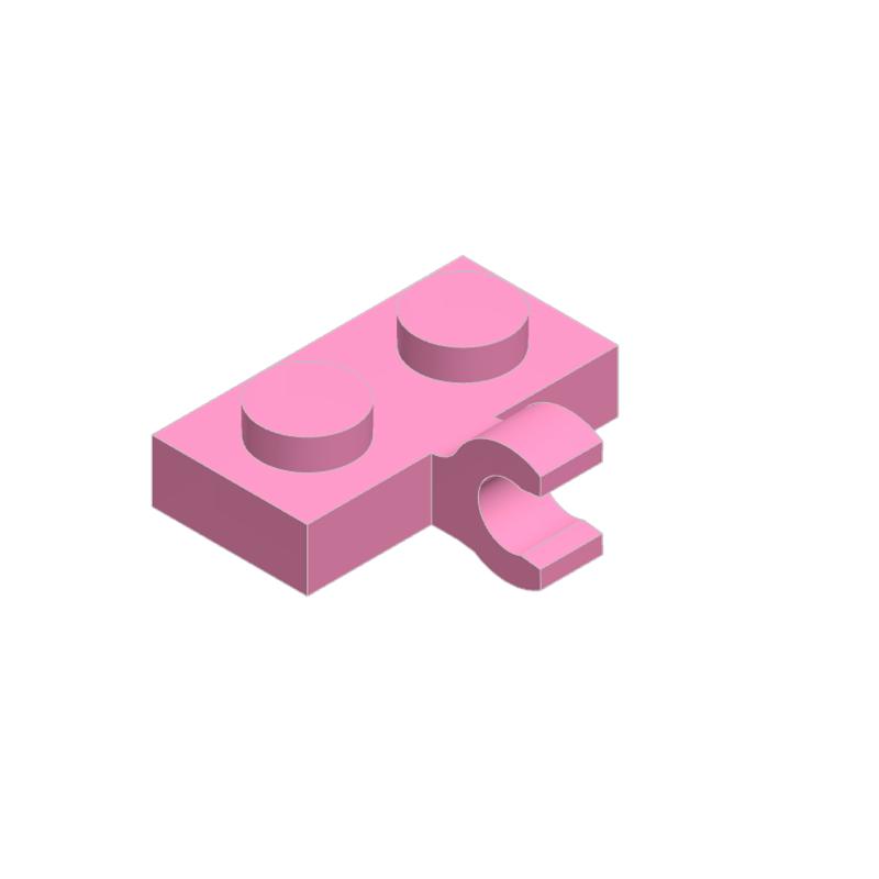 10PCS 11476 Plate 1x2 with Clip Building Blocks MOC Technical Compatible with Brick Children Toys Gift Box