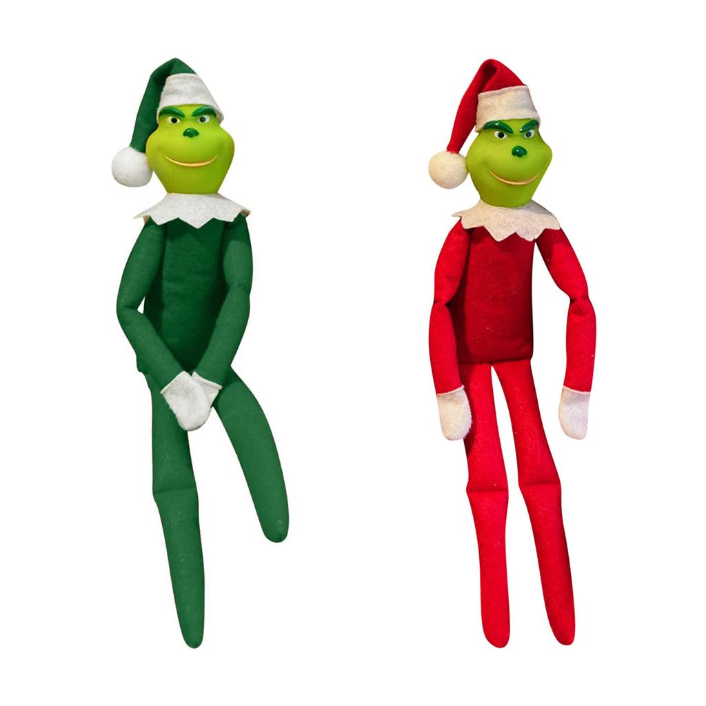 Xmas Elf Doll Multifunctional Latex Handmade Xmas Elf Doll Decoration Ornament for Festival