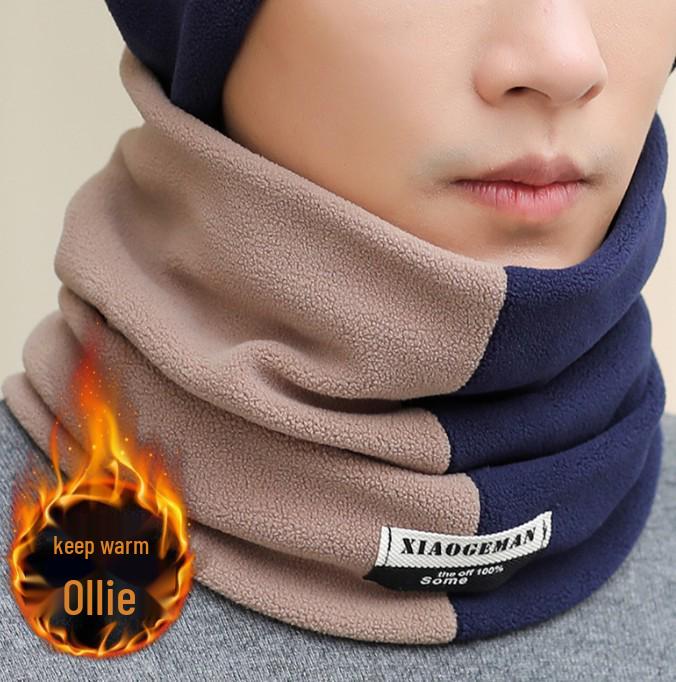 

Windproof Winter Cycling Neck Gaiter - Thick, Warm, Double-Layer Scarf for Men and Women