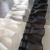Japanese Black Pleated Lace Skirt DIY Accessories for Baby Clothes and Decorative Curtains