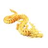 3D Printed Chinese Dragon Ornaments with Movable Joints - Popular Dragon Crafts and Celebrity Figures