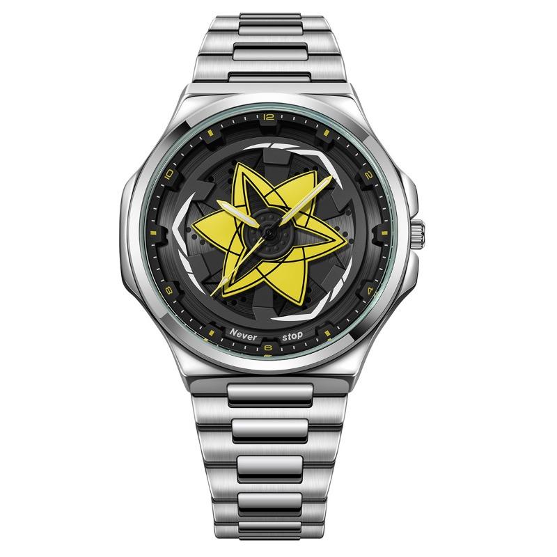 

Топ Новые Модные Мужские Часы Крутые Мужские Кварцевые Часы Lunyi Студенческие Часы Светящийся Стальной Браслет Наручные Часы