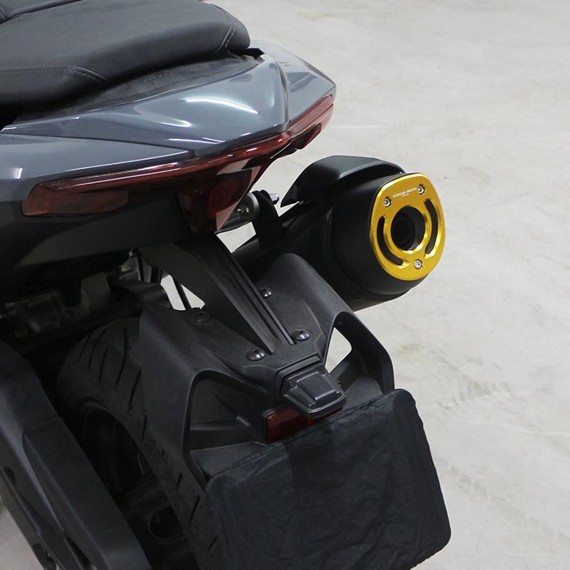 For Yamaha TMAX530 TMAX560  -   CNC Aluminum Motorcycle Acssories Exhaust Tip Cover Muffler Tail End