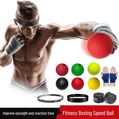 Head-mounted Boxing Speed Ball for Adult Training & Quick Reflexes