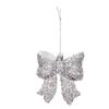 Electroplated Christmas Bow Hanging Ornament Xmas Bow Decoration  Festive Hanging Decor