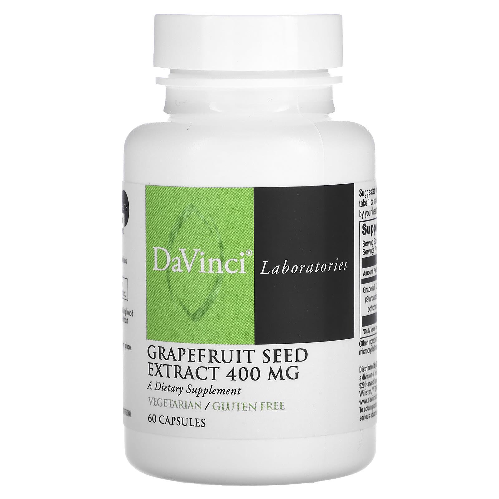 

Grapefruit Seed Extract, 400 Mg, 60 Capsules