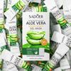 20pcs/box Aloe Vera Gel Portable Facial Mask Soothing and Repairing After Moisturizing Hydrating Shrink Pores Sleep Mask Skin Care