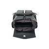 Bally Letter Logo Grote Capaciteit Gestreept Slot Gesp Rugzak Heren Rugzak Zwart 6303962