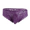 Menn Undertøy Blonder Floral Bulge Pouch Low Rise Bikinitruser Undertøy Underbukser