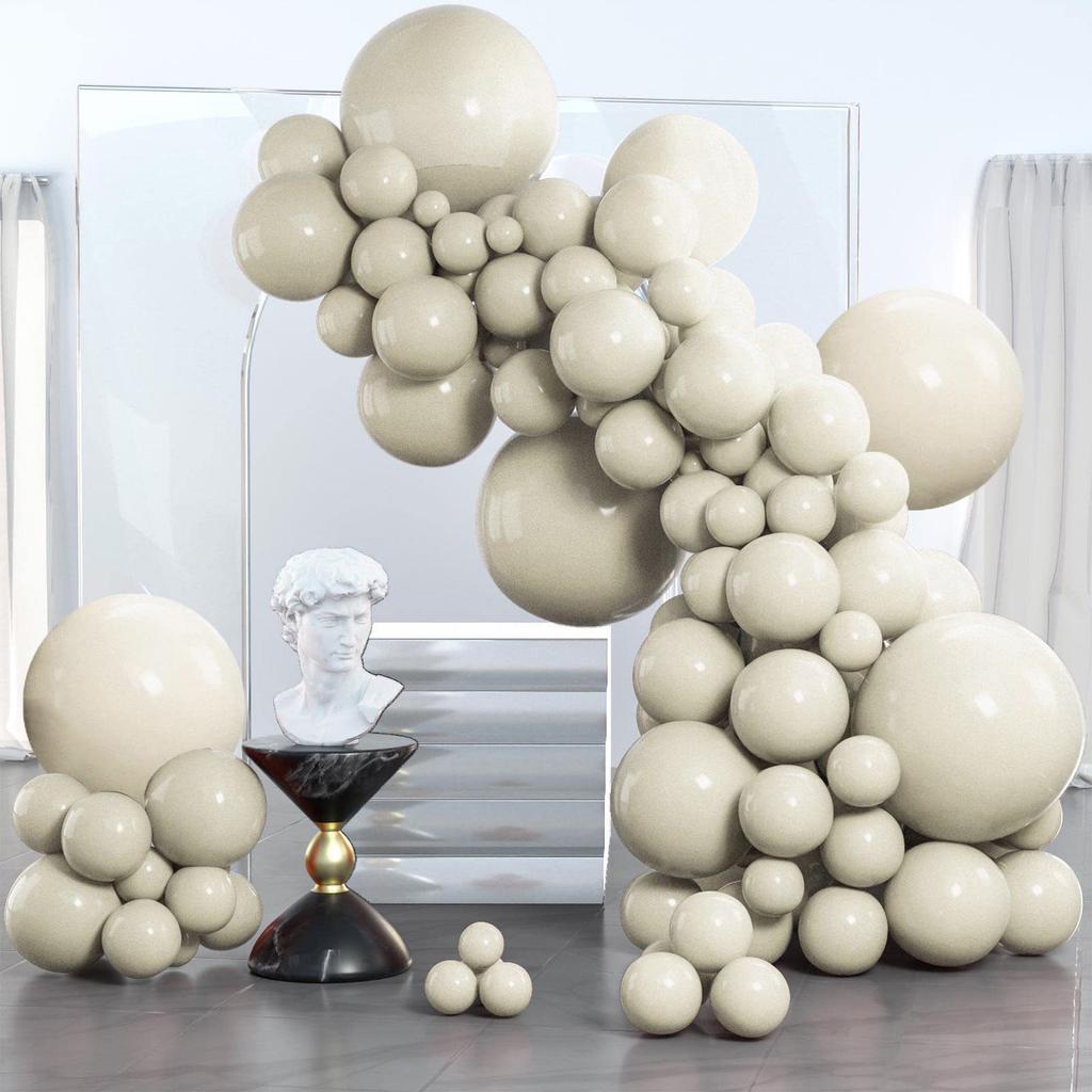 Latex Balloons Pack of 4 Assorted Sizes for Party Decoration Birthday Events and Celebrations Durable Material