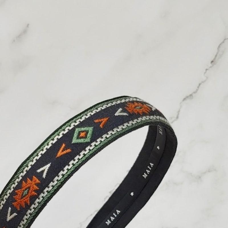 MAIA Inca Stirnband - Schwarz