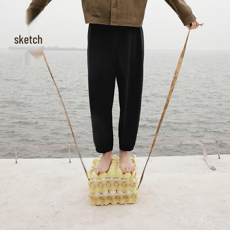 

Men s Loose Fit Elastic Waist Jogger Pants S