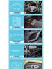 Lexus LS 500h Center Console & Rear Armrest Protection Film