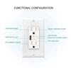 Smart Wifi US Wall Power Outlet Multi Outlets USB Adapter APP Remote Control Socket Plug US Plug