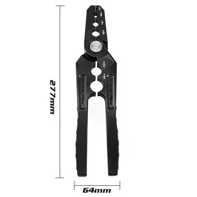 CT-301 Manual Copper Tube Rounder Flat Tube Repairer Pliers Refrigeration Tool Pliers Folding Tube Repair Round Pliers Tool