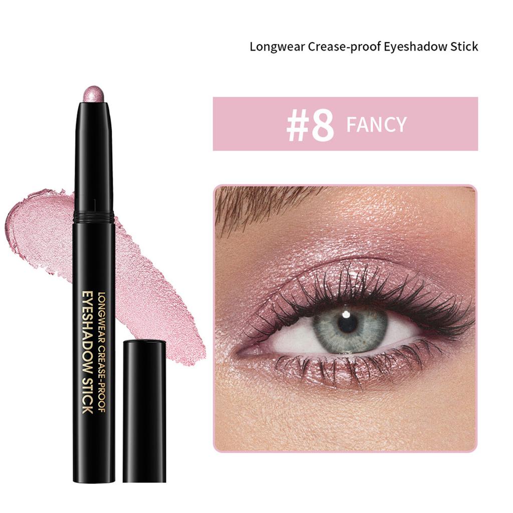 Shiny Cream Eyeshadow Stick, Long-lasting And Not Prone To Smudging. It Has A Glossy Highlighting Effect. Smooth Texture. Bright Colors