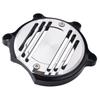 LEDISHUN Engine Cover, Engine Slider, Engine Guard for Honda Rebel 500 and CL500 (All Model Years) (Silver)