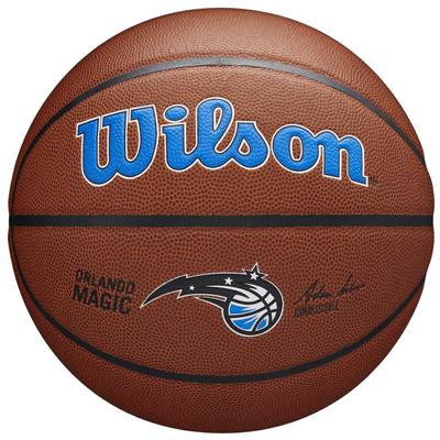 Wilson Team Alliance Orlando Magic Ball, ballon de basket unisexe marron