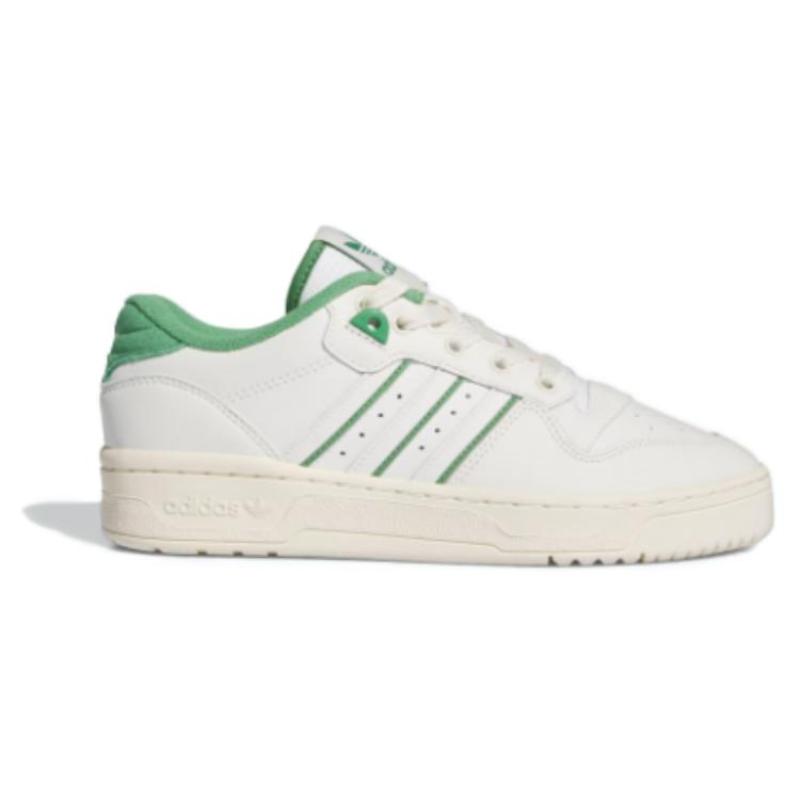 adidas Originals Rivalry LOW Top Skateboard Shoes Women's White Green Sneakers IF6259