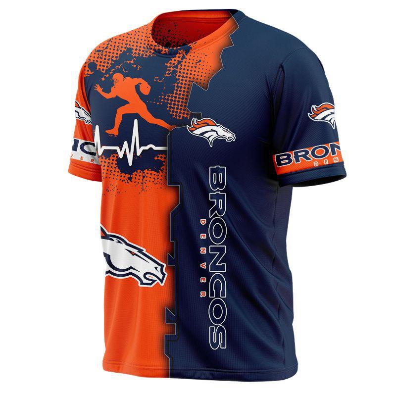 Summer Round Neck 3D Print Top Fashionable Casual Football Fan Sports Short Sleeved Men's T-shirts