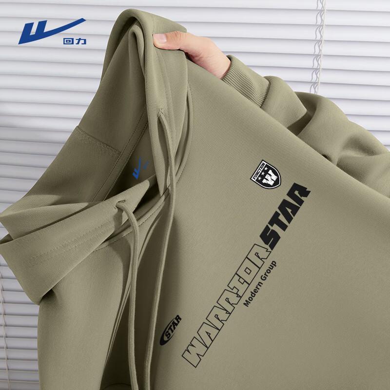 Warrior Men s Heavyweight Hooded Sweatshirt L