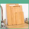 Cutting Board Doublesided Thickened Bamboo Set For Meat Fruits And Vegetables