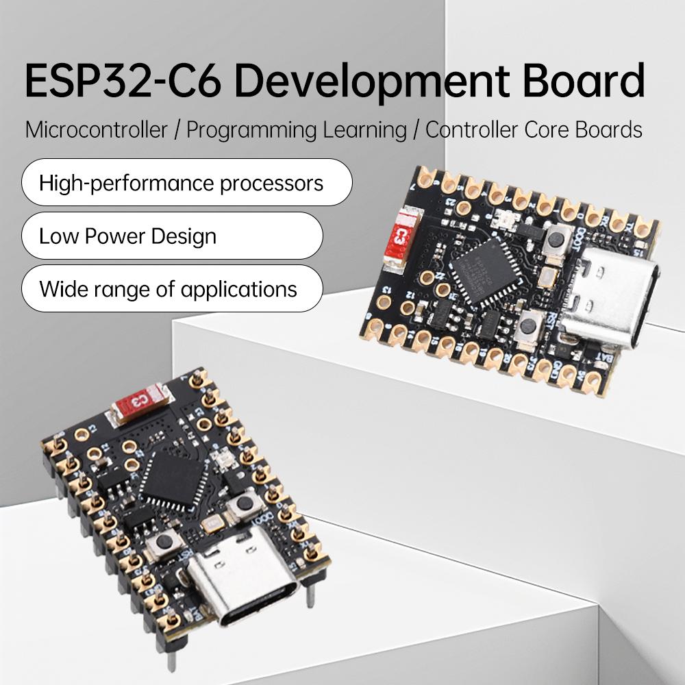 ESP11-C6 Development Board Modules Mini WiFi BT Bluetooth Module Single-Core RISC-V 11-bit Processor 161MHz Supmer Mini