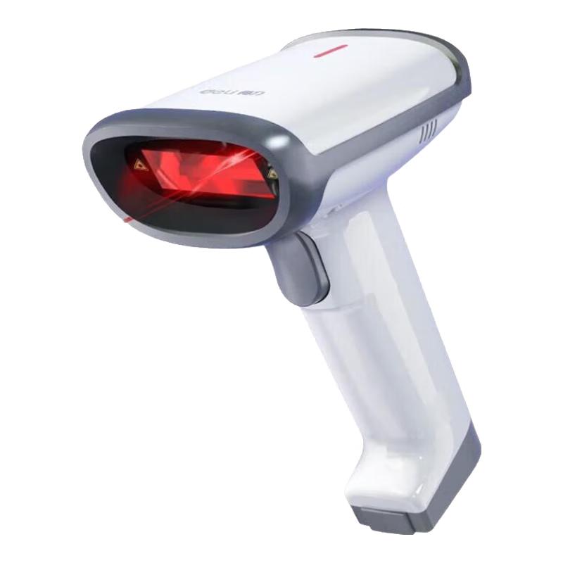 Deli High-Precision Wireless QR Barcode Scanner