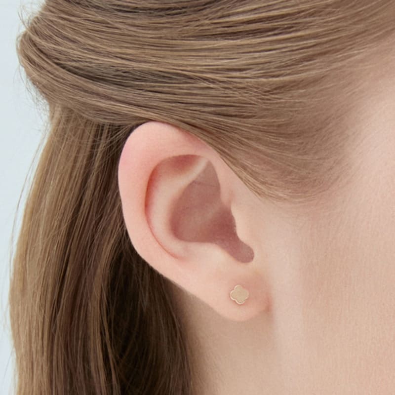 

J.ESTINA CLOVIA 14K Single Piercing (JJCLE05B2200R4P00) single type