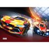 Rocket League Game Poster Neon Video Game Canvas Painting Wall Art Picture for Modern Boy Room Living Room Home Decor Cuadros