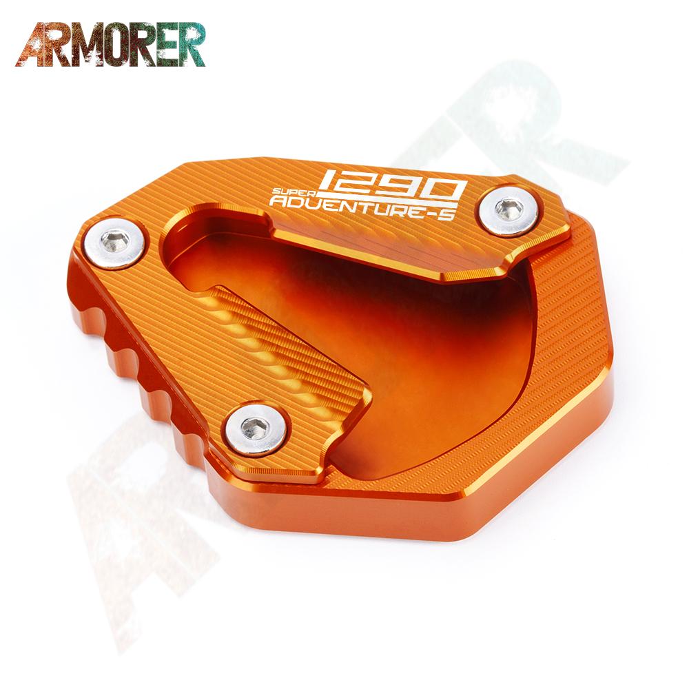 Motorcycle Accessories For KTM 1290 SAS Super Adventure S 1290 adv ADVENTURE  2022 Kickstand Side Stand Extension Plate