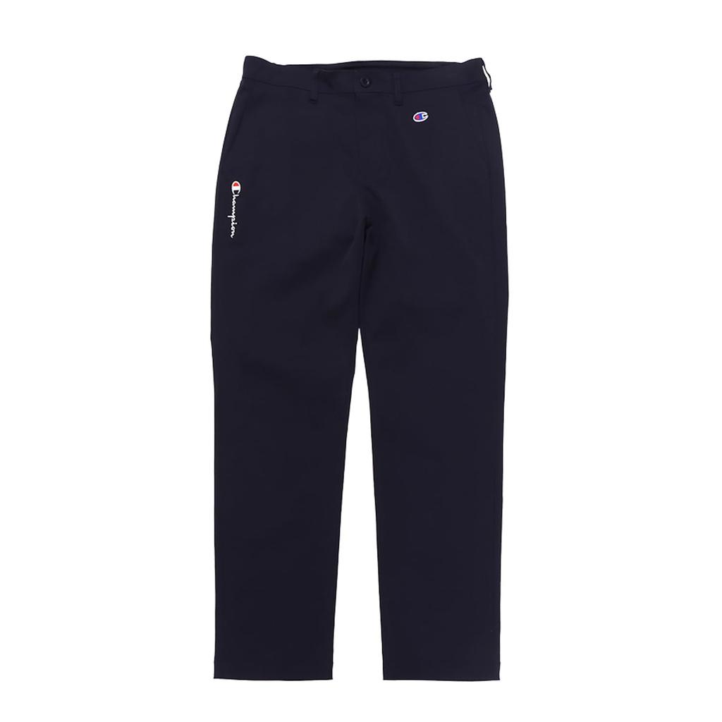 Champion Stretch Script Logo Long Pants Golf Navy C3-AG201 Men's