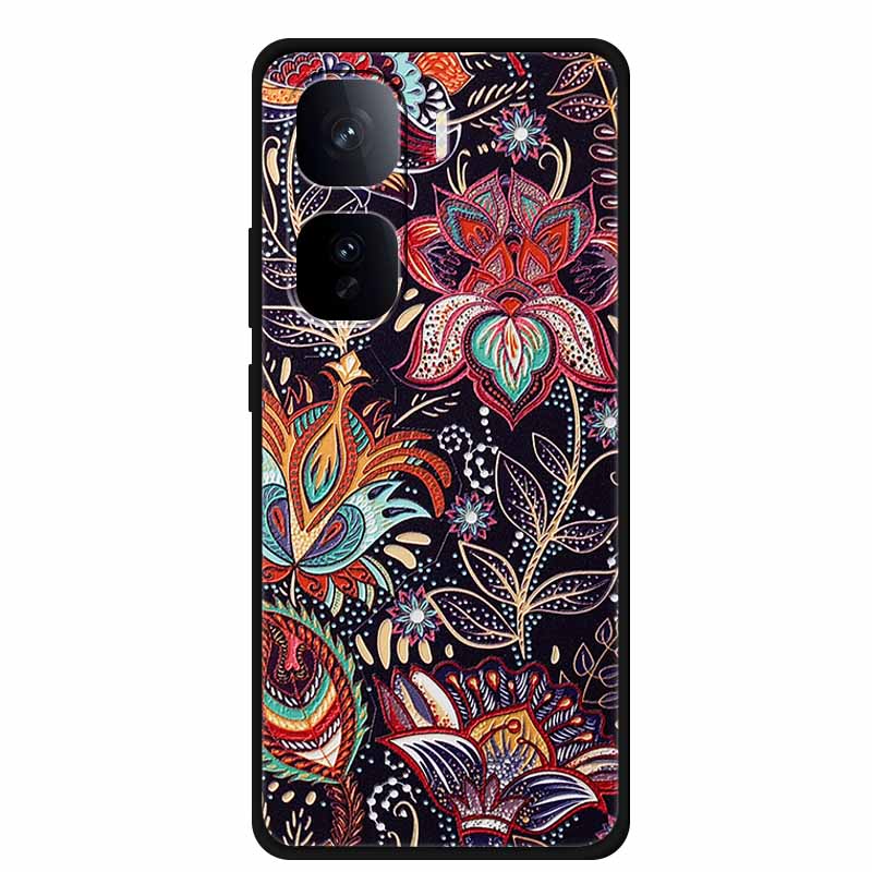 3D Emboss Case For Vivo iQOO Neo 10 Pro Plus Phone Case Flower Silicone Soft Back Cover Coque For Vivo iQOO Neo10 Pro Case Funda
