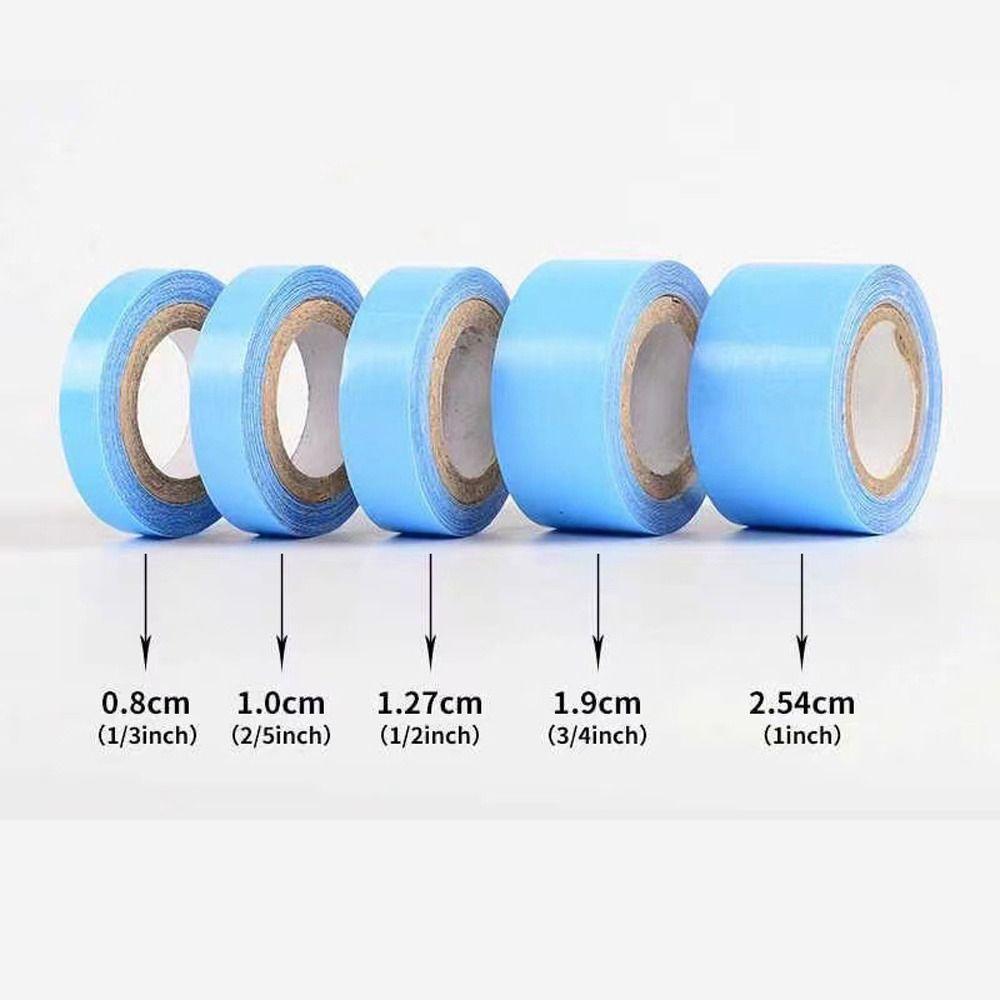 Blue Durable Adhesive Wig Tape 3 Yard Double Sided Tape Strong Waterproof Tape Hair Extension Tape