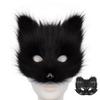 Simulierte Fuchsmaske, Plüsch, simulierte Erwachsenenmaske, Cosplay, Halloween, Tanzzubehör, Performance-Requisiten